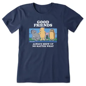 Women's Good Friends Winnie Short Sleeve Tee Life is Good