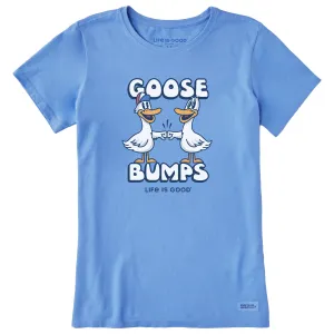 Women's Goose Bumps Mascot Short Sleeve Tee Life is Good