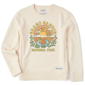 Women's Grand Canyon Poster Simply True Crew Life is Good