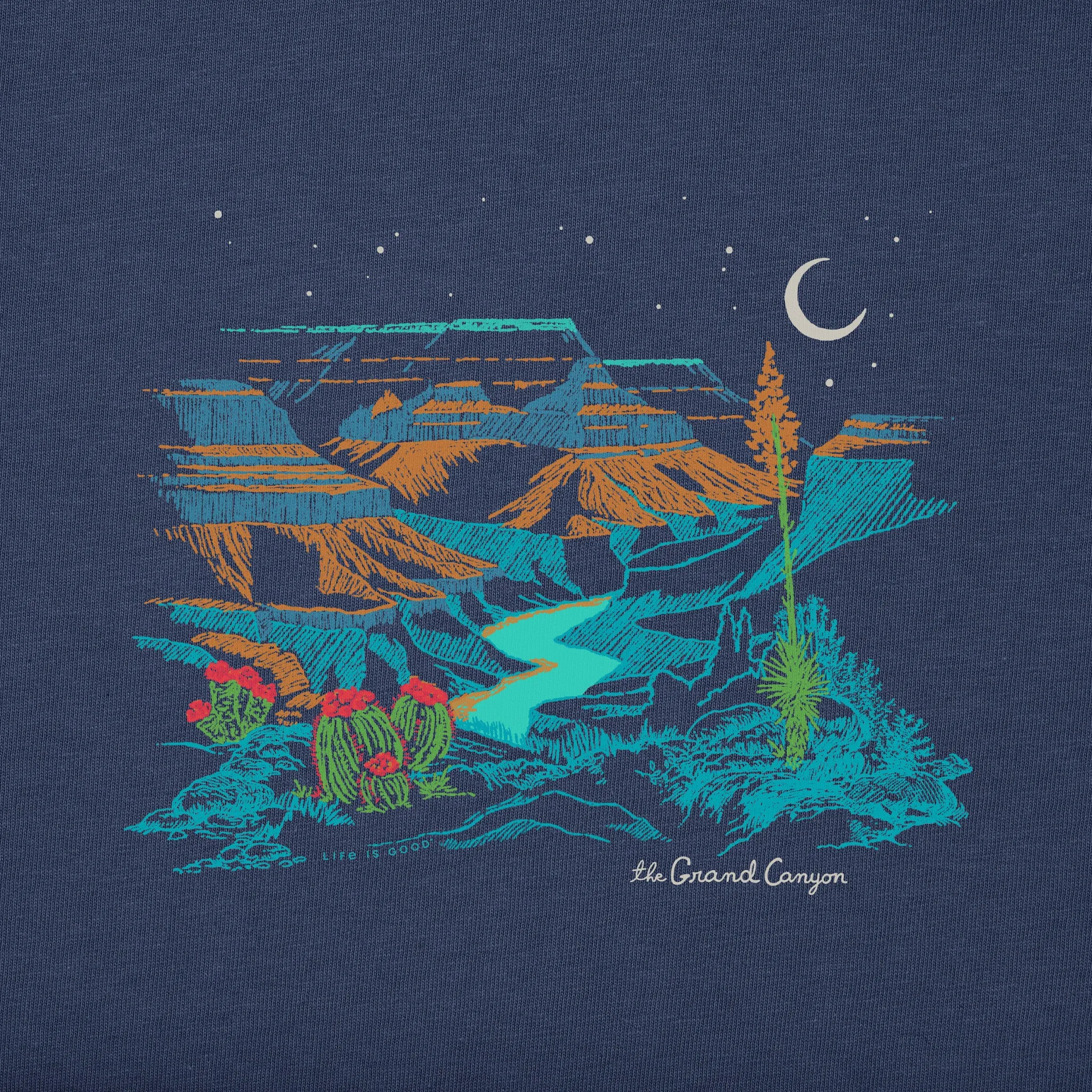 Women's Grand Canyon Short Sleeve Tee Life is Good