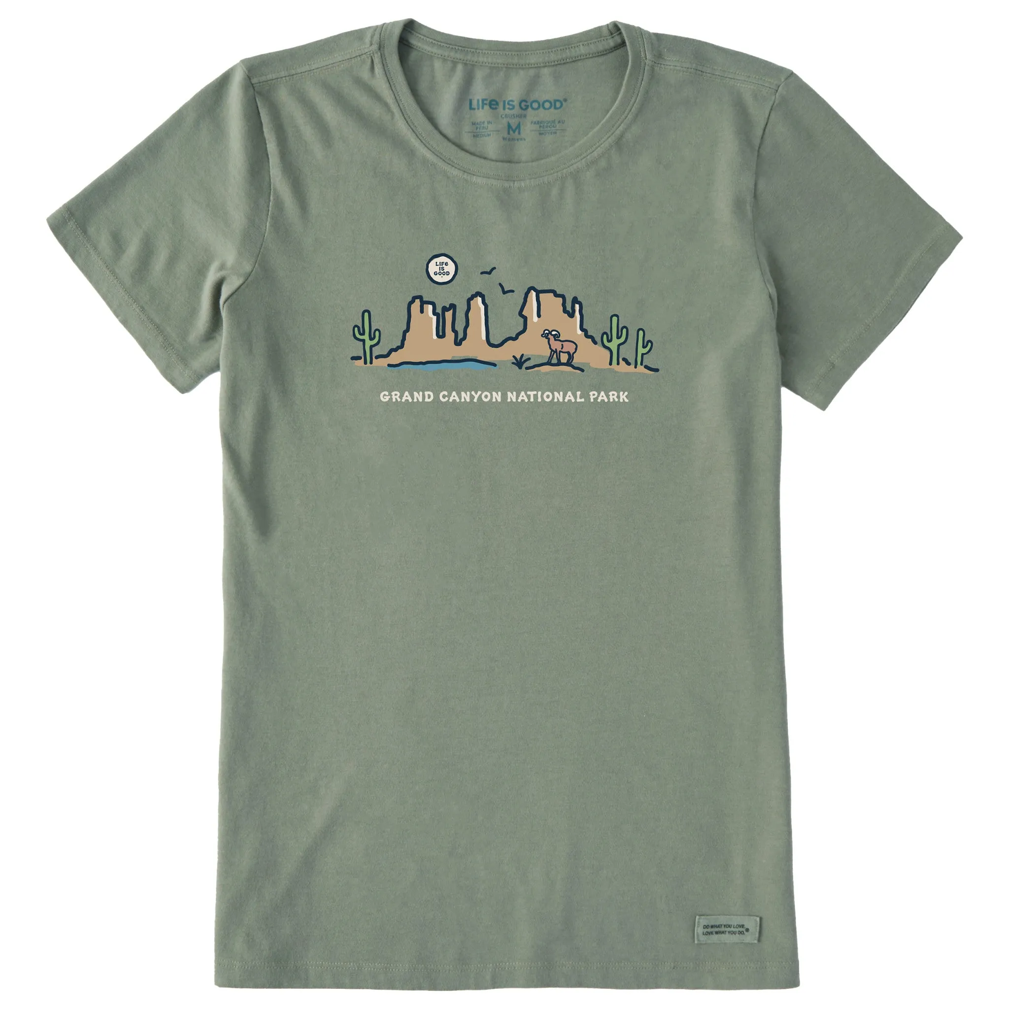 Women's Grand Canyon Vista Short Sleeve Crusher Tee Life is Good