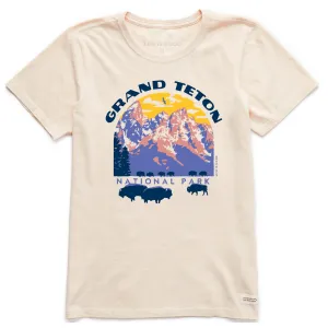 Women's Grand Tetons Short Sleeve Crusher Tee Life is Good