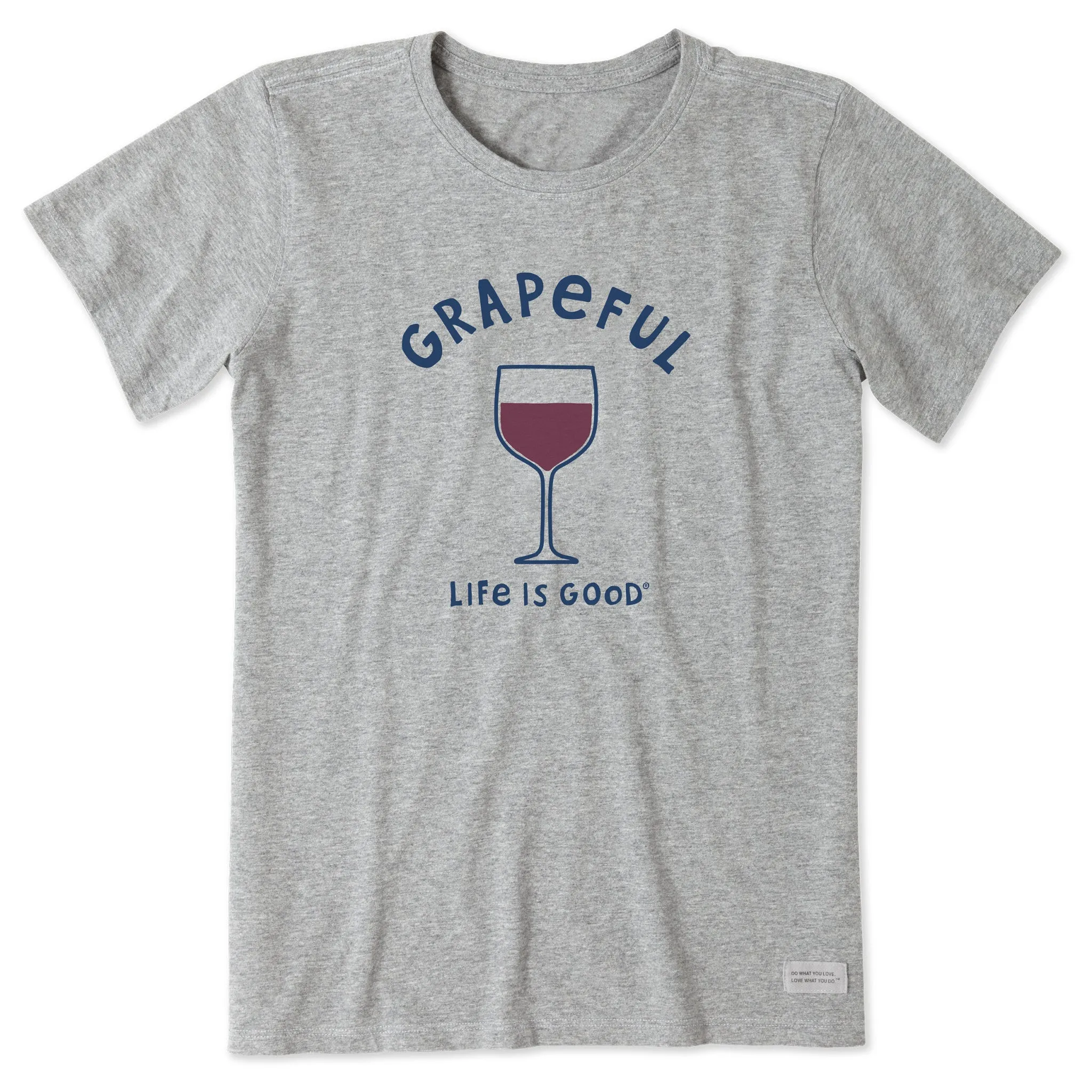 Women's Grapeful Short Sleeve Crusher Tee Life is Good