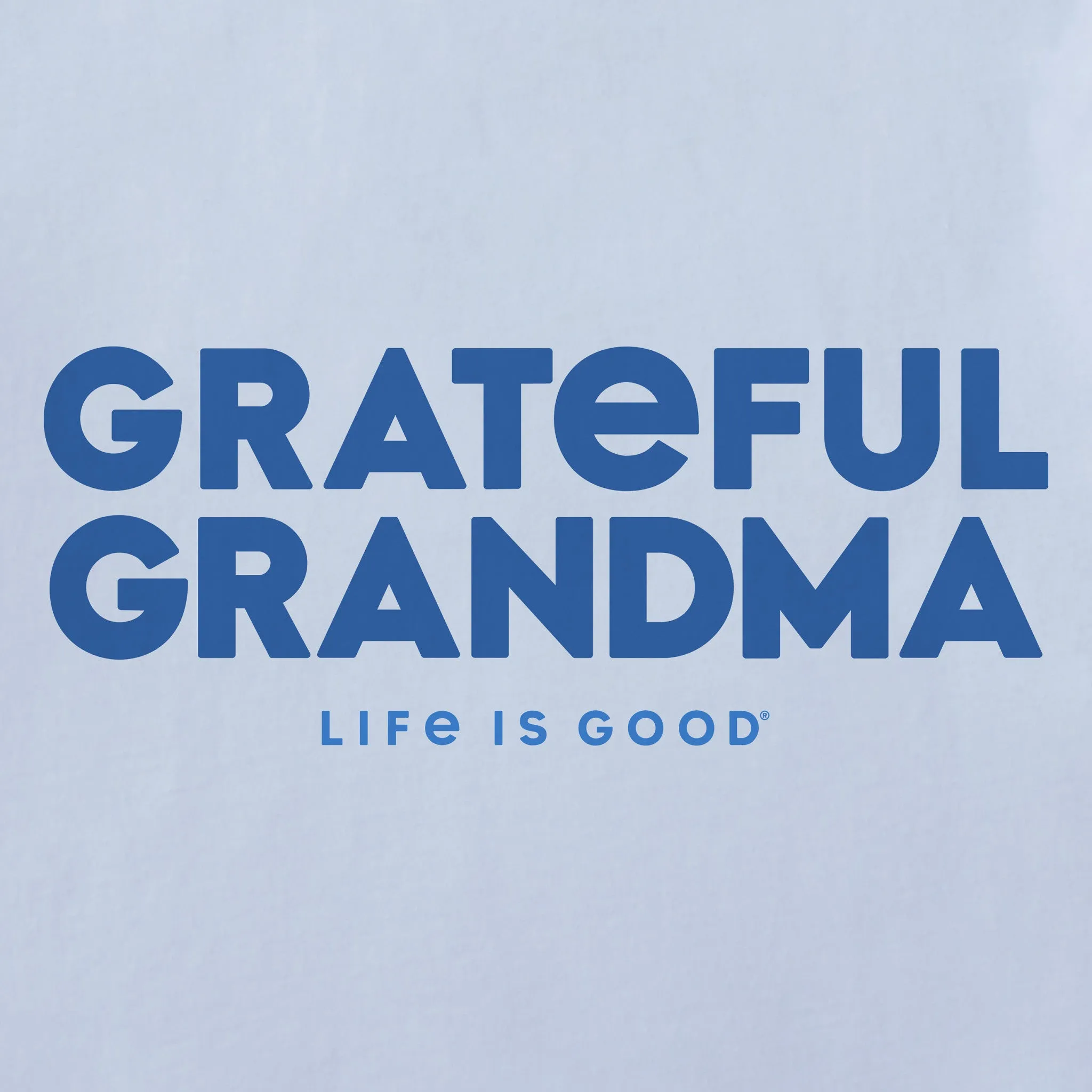 Women's Grateful Grandma Short Sleeve Crusher Vee Life is Good