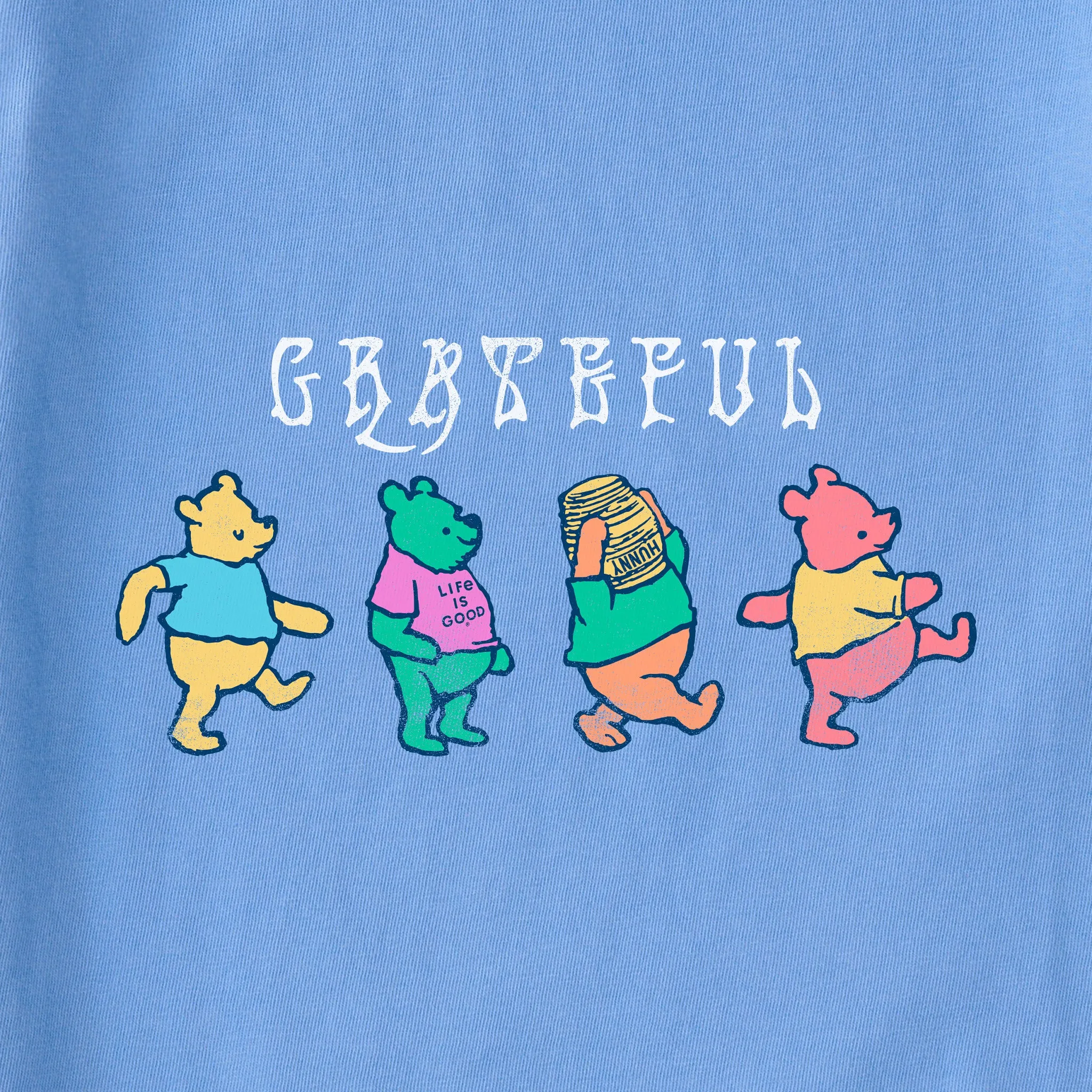 Women's Grateful Winnies Long Sleeve Crusher Boxy Tee Life is Good