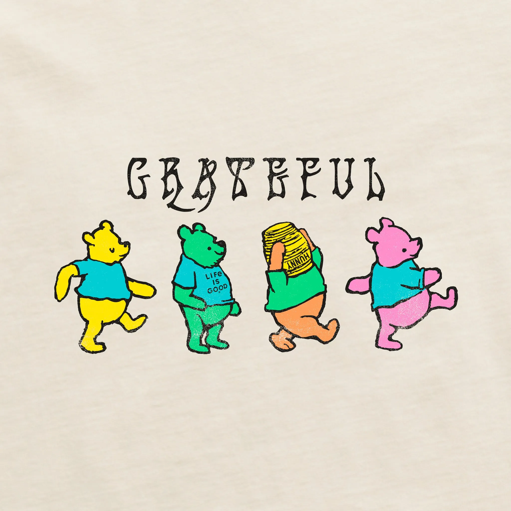 Women's Grateful Winnies Long Sleeve Crusher Boxy Tee Life is Good