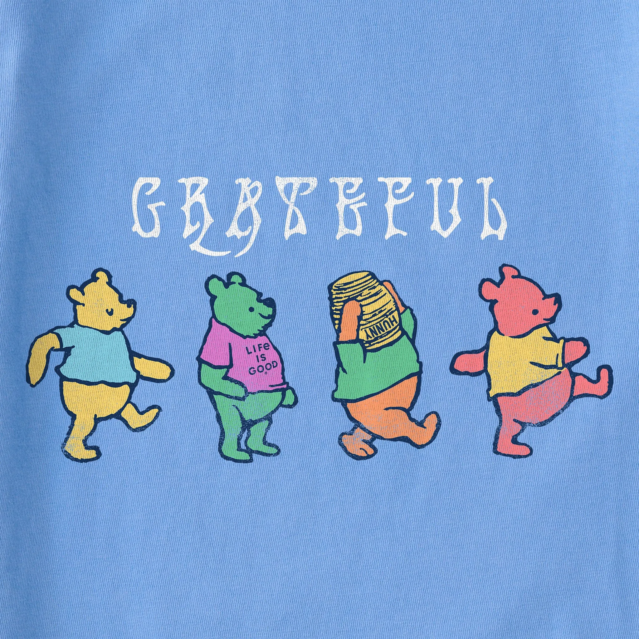 Women's Grateful Winnies Long Sleeve Crusher Boxy Tee Life is Good