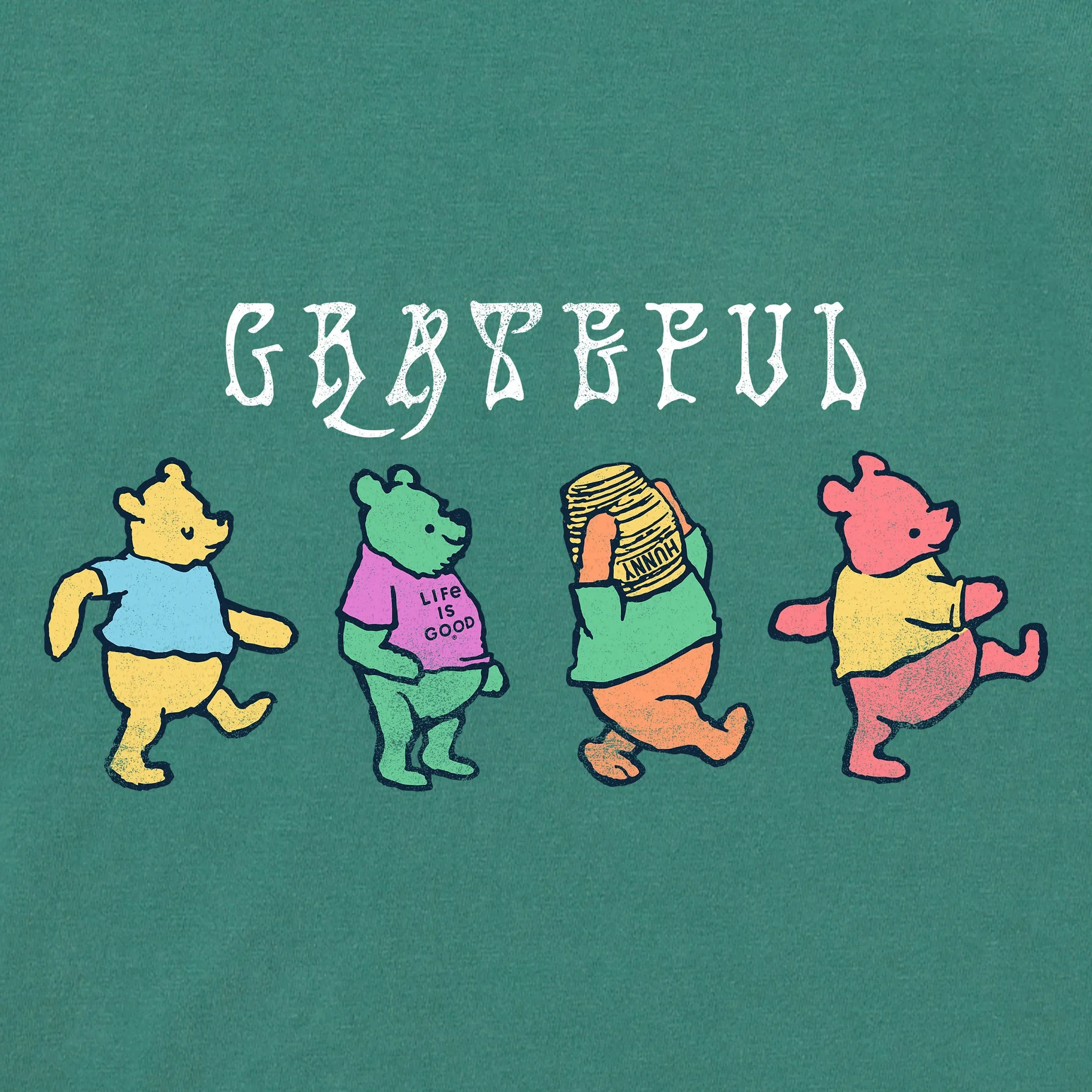Women's Grateful Winnies Short Sleeve Crusher Boxy Tee Life is Good