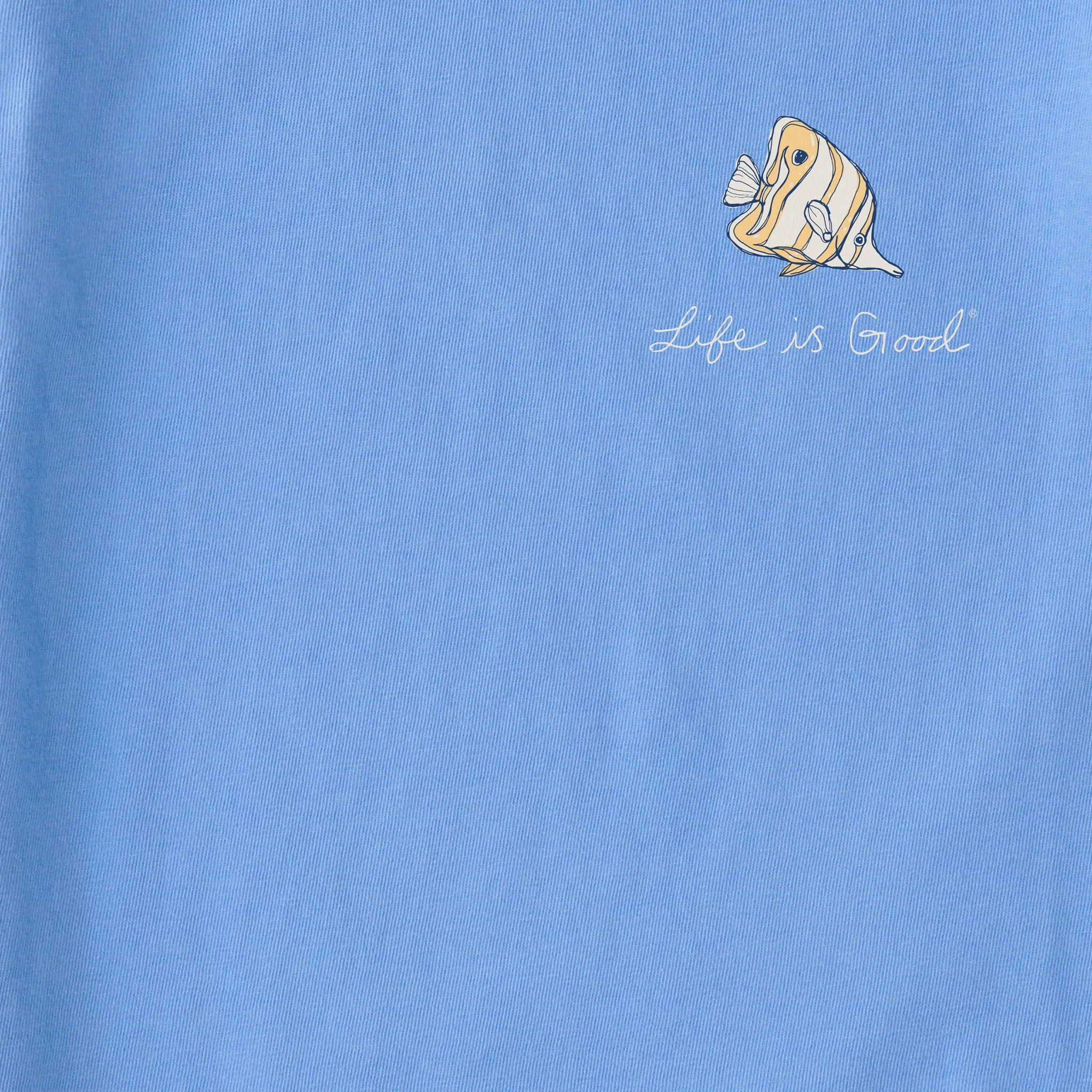 Women's Great Barrier Reef Sea Turtle Short Sleeve Tee Life is Good
