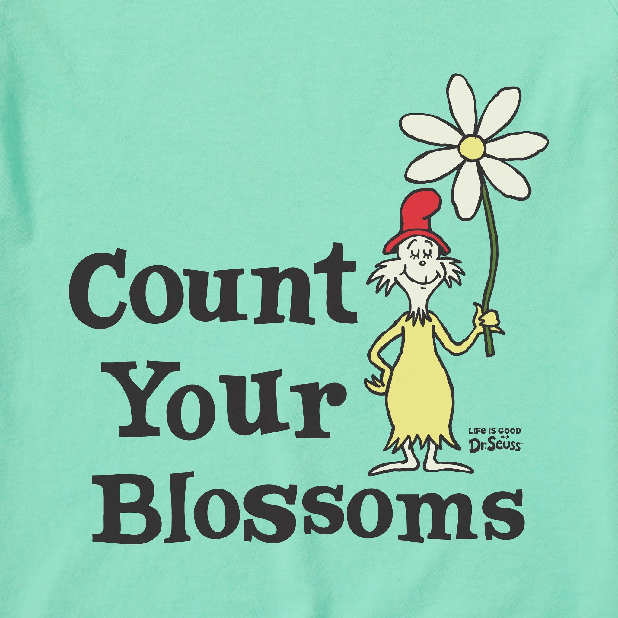 Women's Green Eggs Blossoms Short Sleeve Crusher-LITE Tee Life is Good