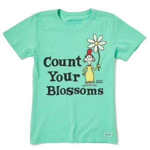 Women's Green Eggs Blossoms Short Sleeve Crusher-LITE Tee Life is Good