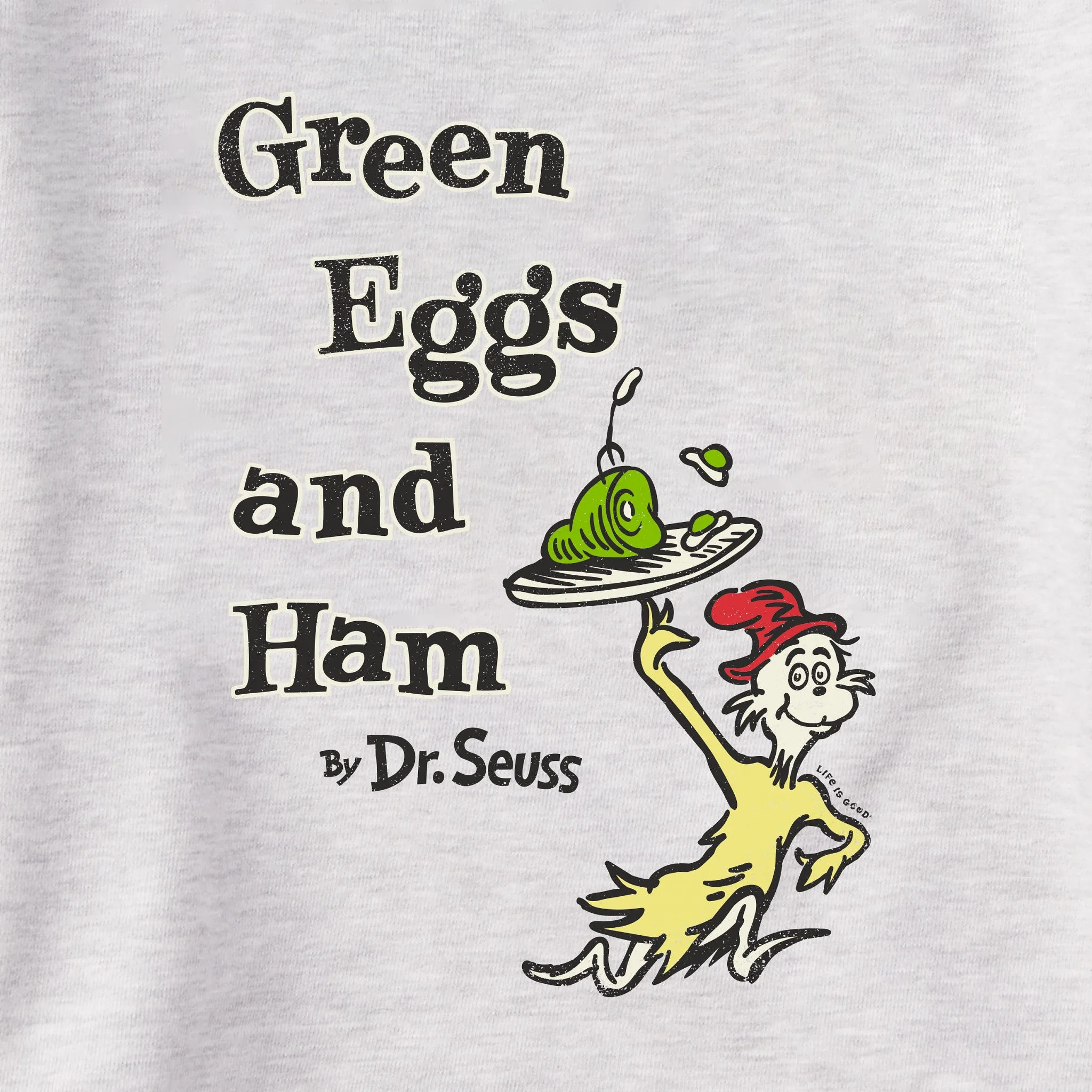 Women's Green Eggs Sam with Tray Simply True Crew Life is Good