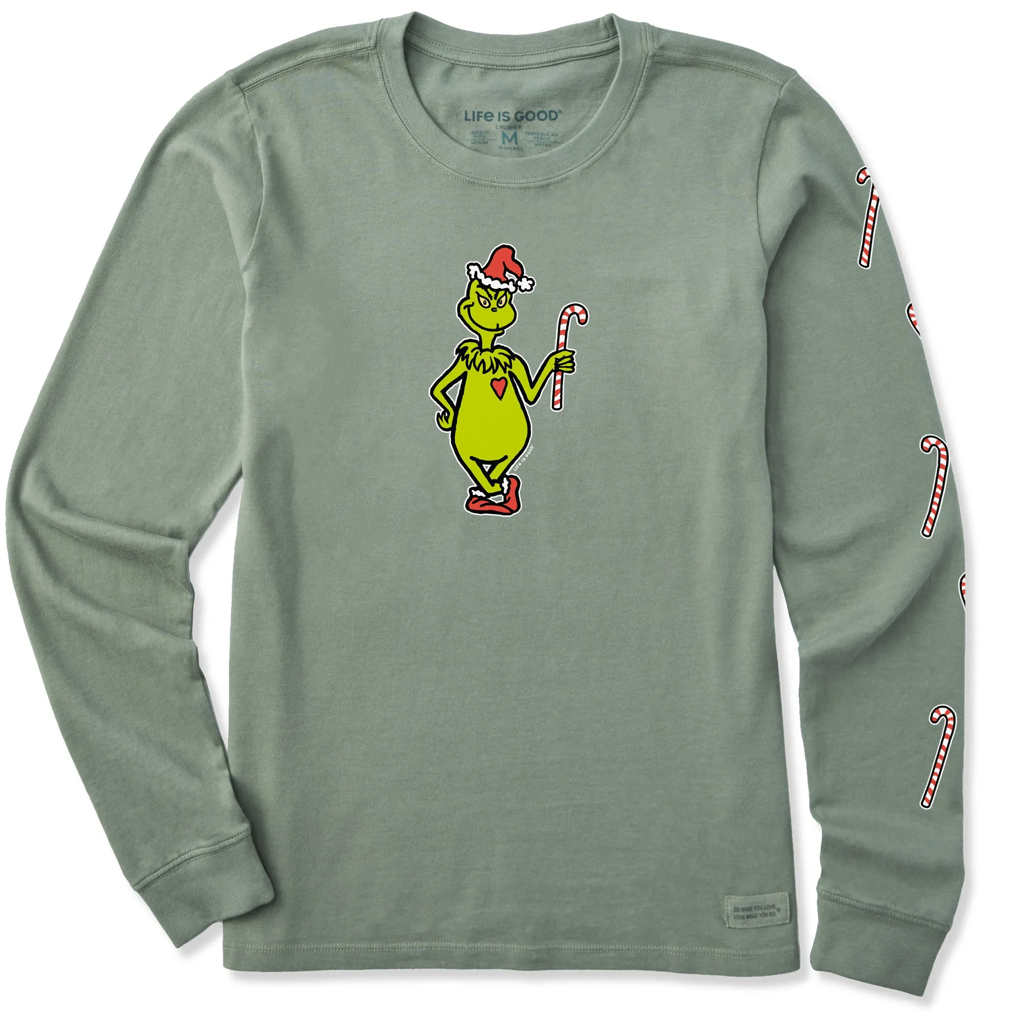 Women's Greetings From Who-Ville Long Sleeve Crusher Tee Life is Good