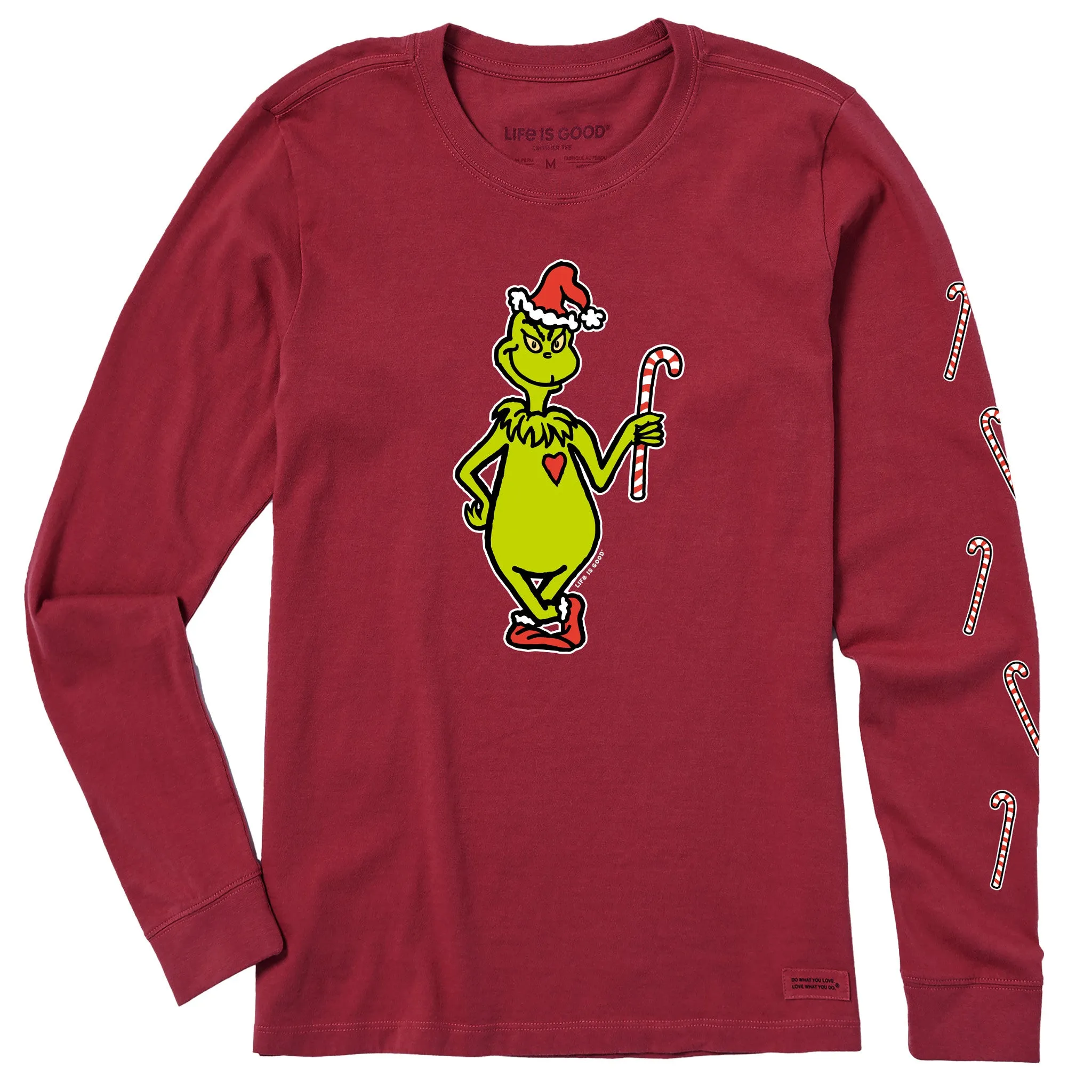 Women's Greetings From Who-Ville Long Sleeve Crusher Tee Life is Good