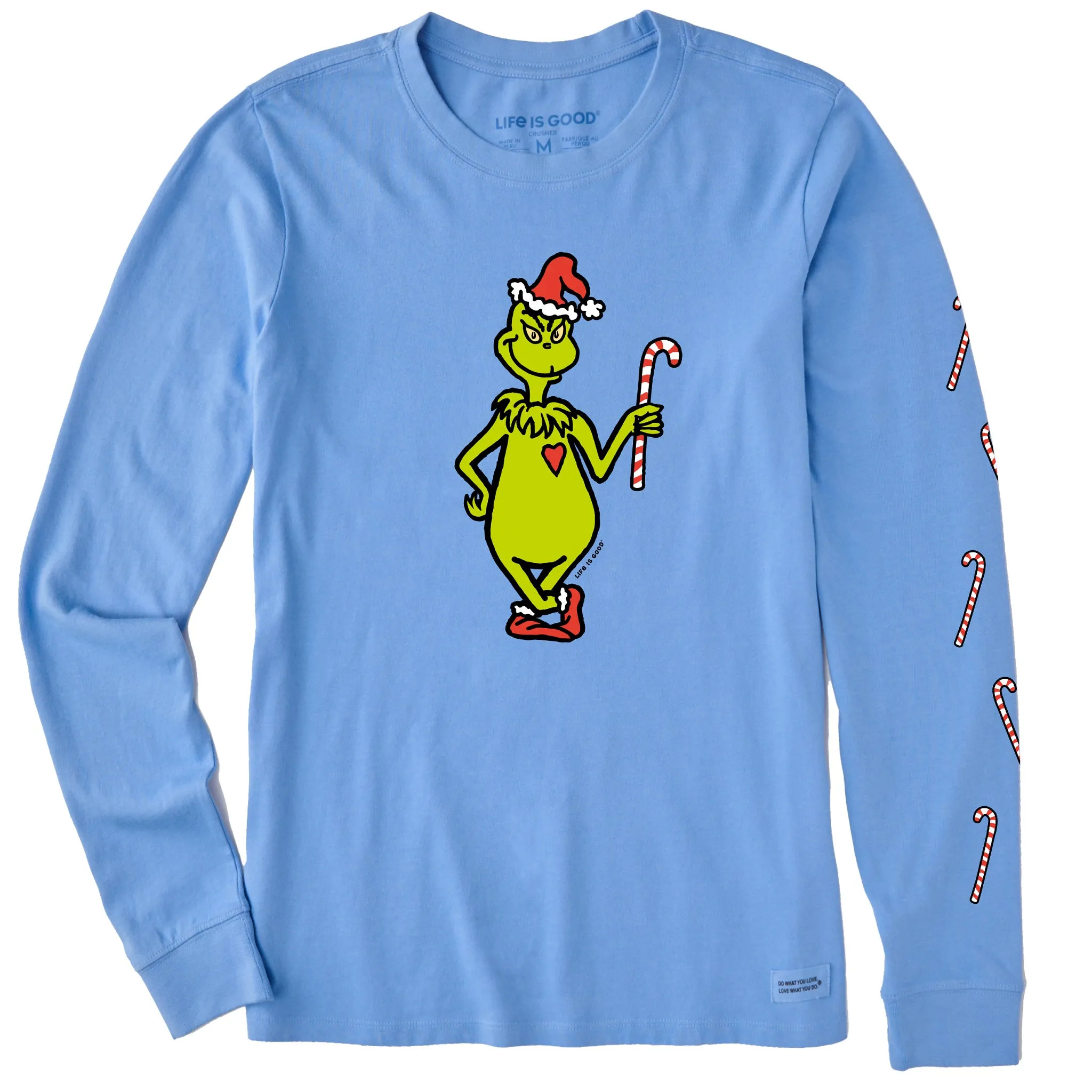 Women's Greetings From Who-Ville Long Sleeve Crusher Tee Life is Good