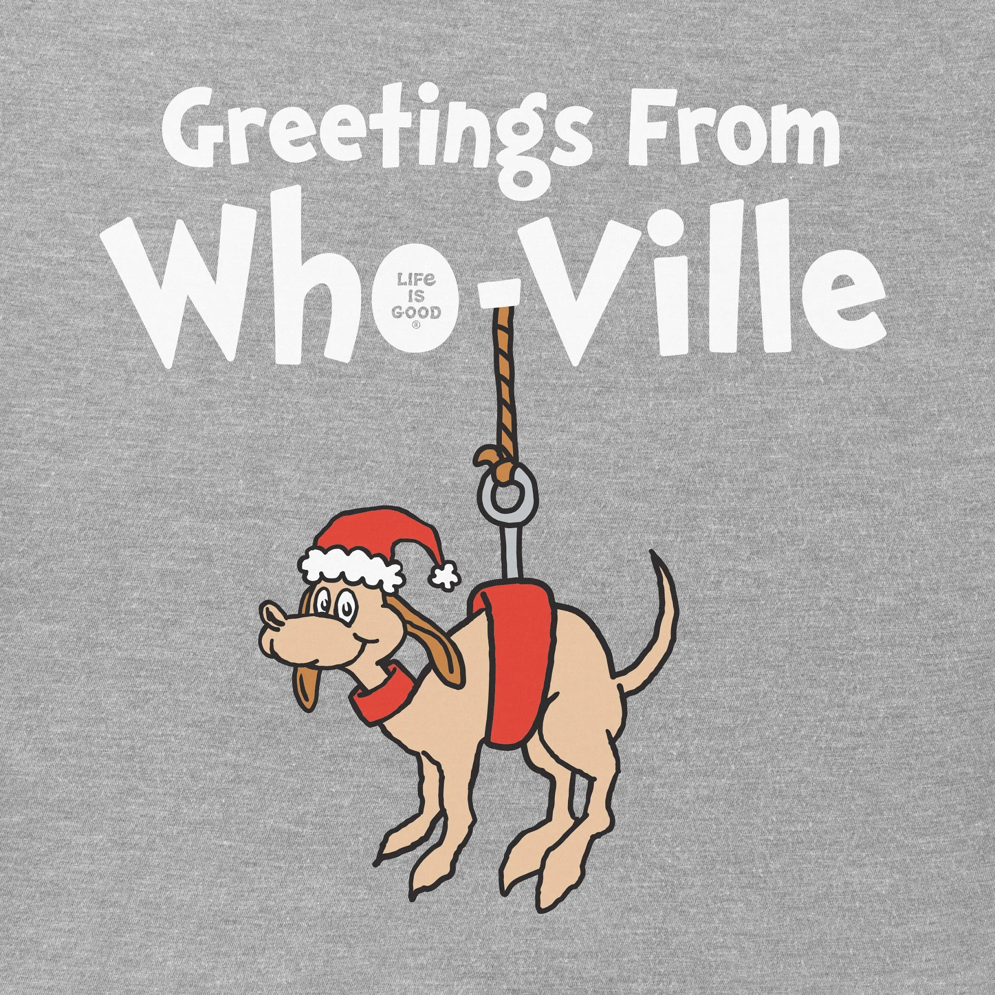 Women's Greetings From Who-Ville Short Sleeve Crusher Tee Life is Good