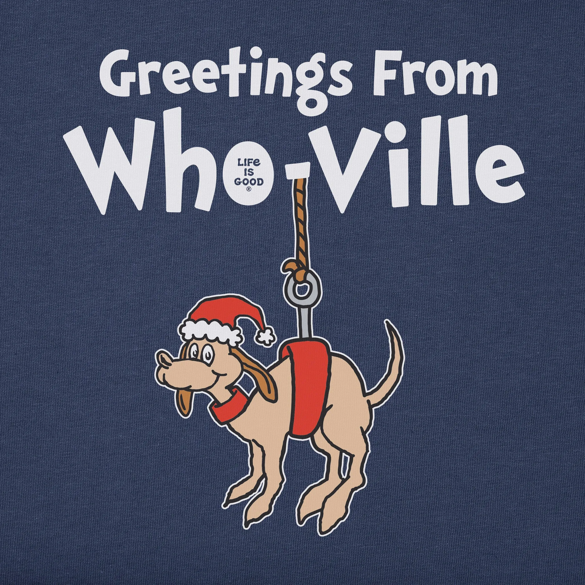 Women's Greetings From Who-Ville Short Sleeve Crusher Tee Life is Good
