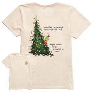Women's Grinch Christmas Means More Short Sleeve Crusher Tee Life is Good