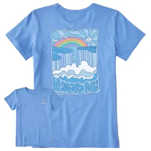 Women's Groovy Niagara Falls Short Sleeve Tee Life is Good