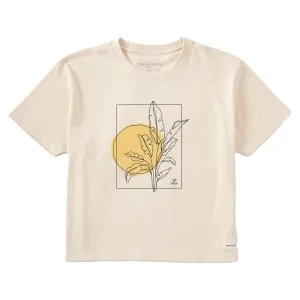 Women's Grow with the Sun Short Sleeve Crusher Boxy Tee Life is Good