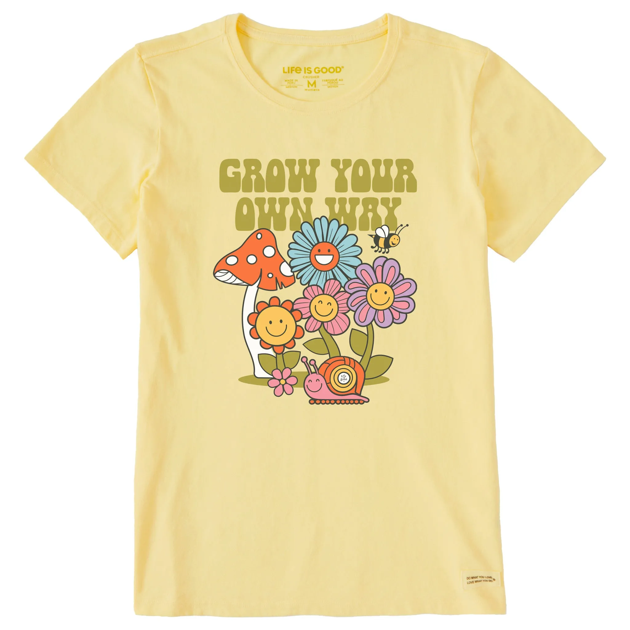 Women's Grow Your Own Way Garden Short Sleeve Tee Life is Good