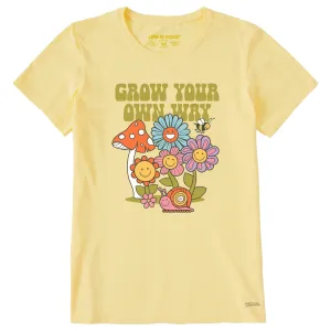 Women's Grow Your Own Way Garden Short Sleeve Tee Life is Good