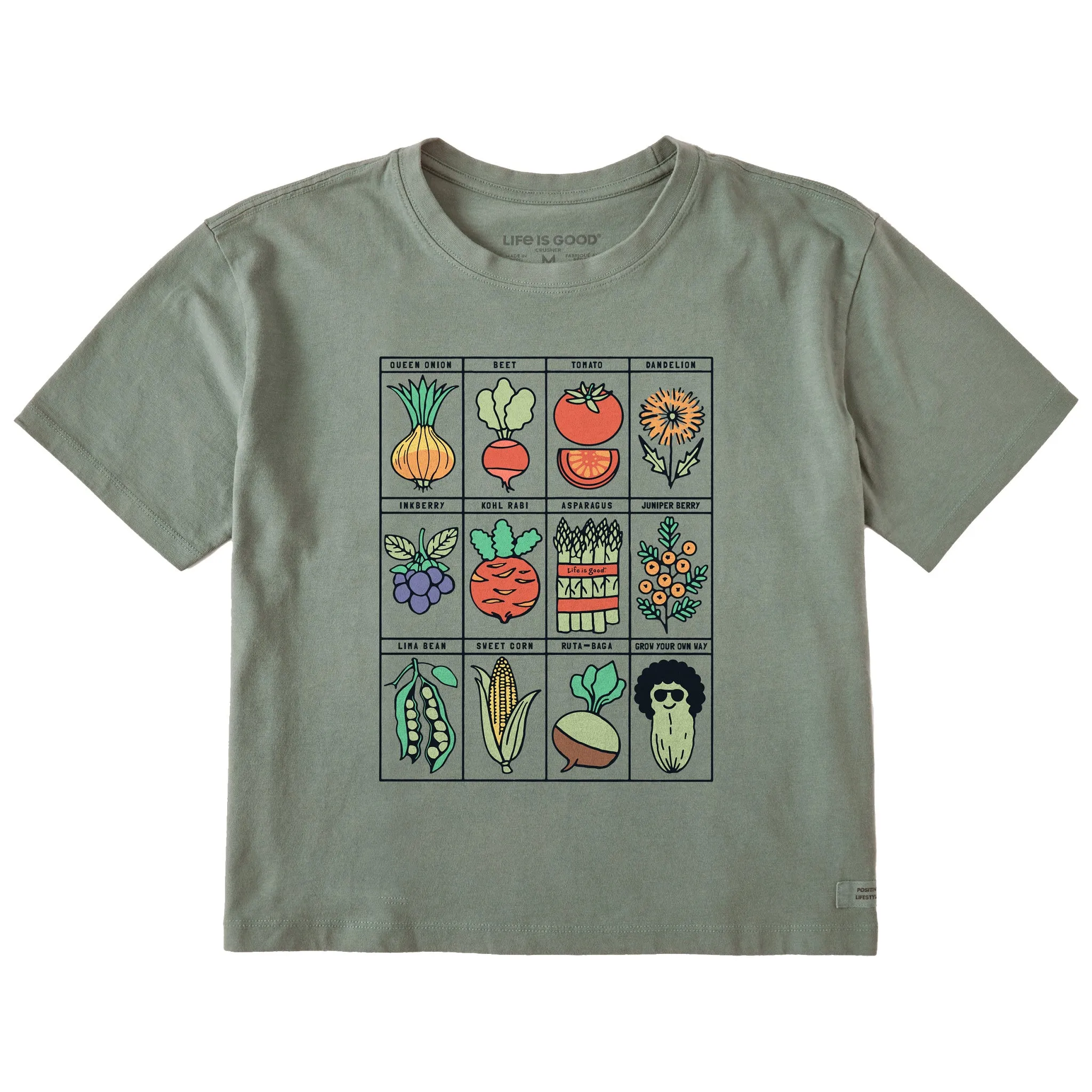 Women's Grow Your Own Way Short Sleeve Crusher Boxy Tee Life is Good