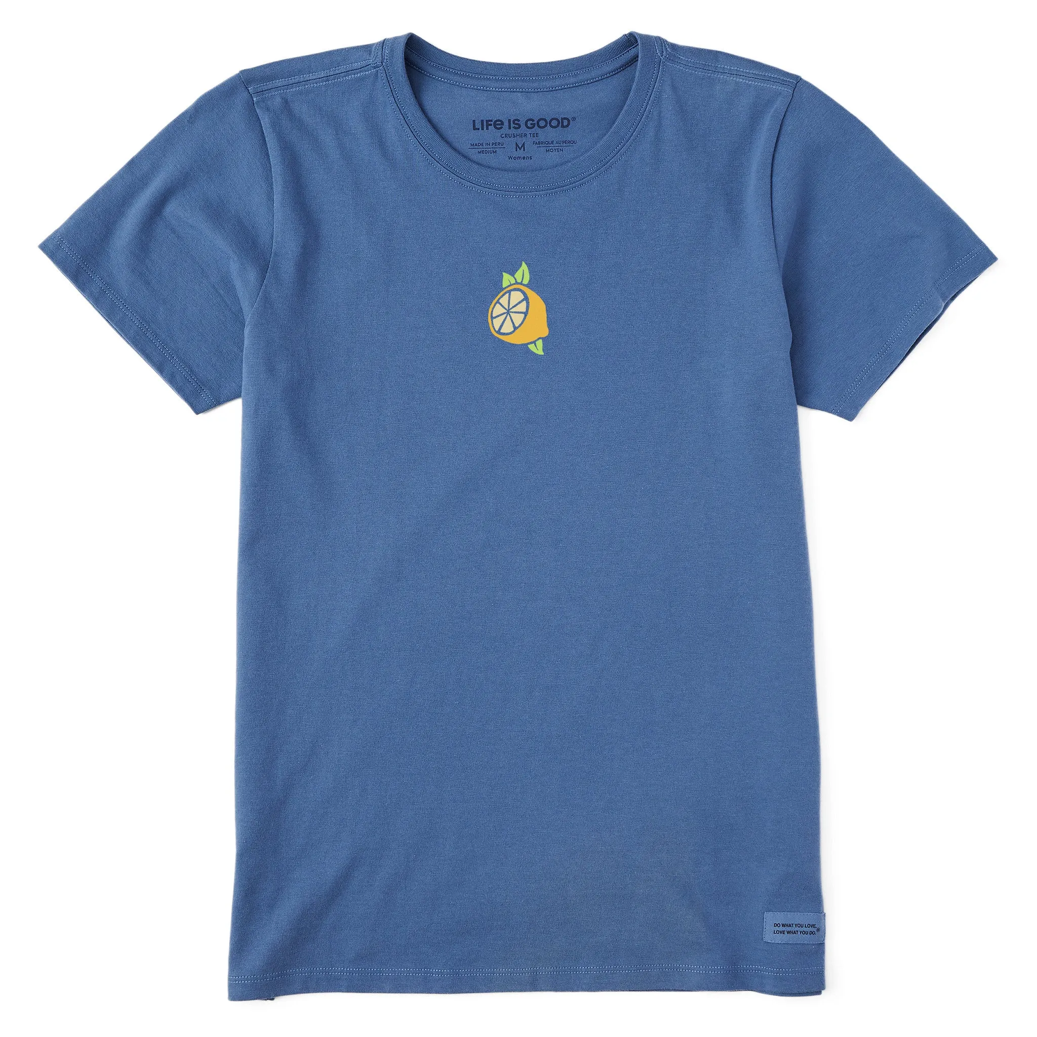 Women's Half a Lemon Mini Short Sleeve Crusher Tee Life is Good