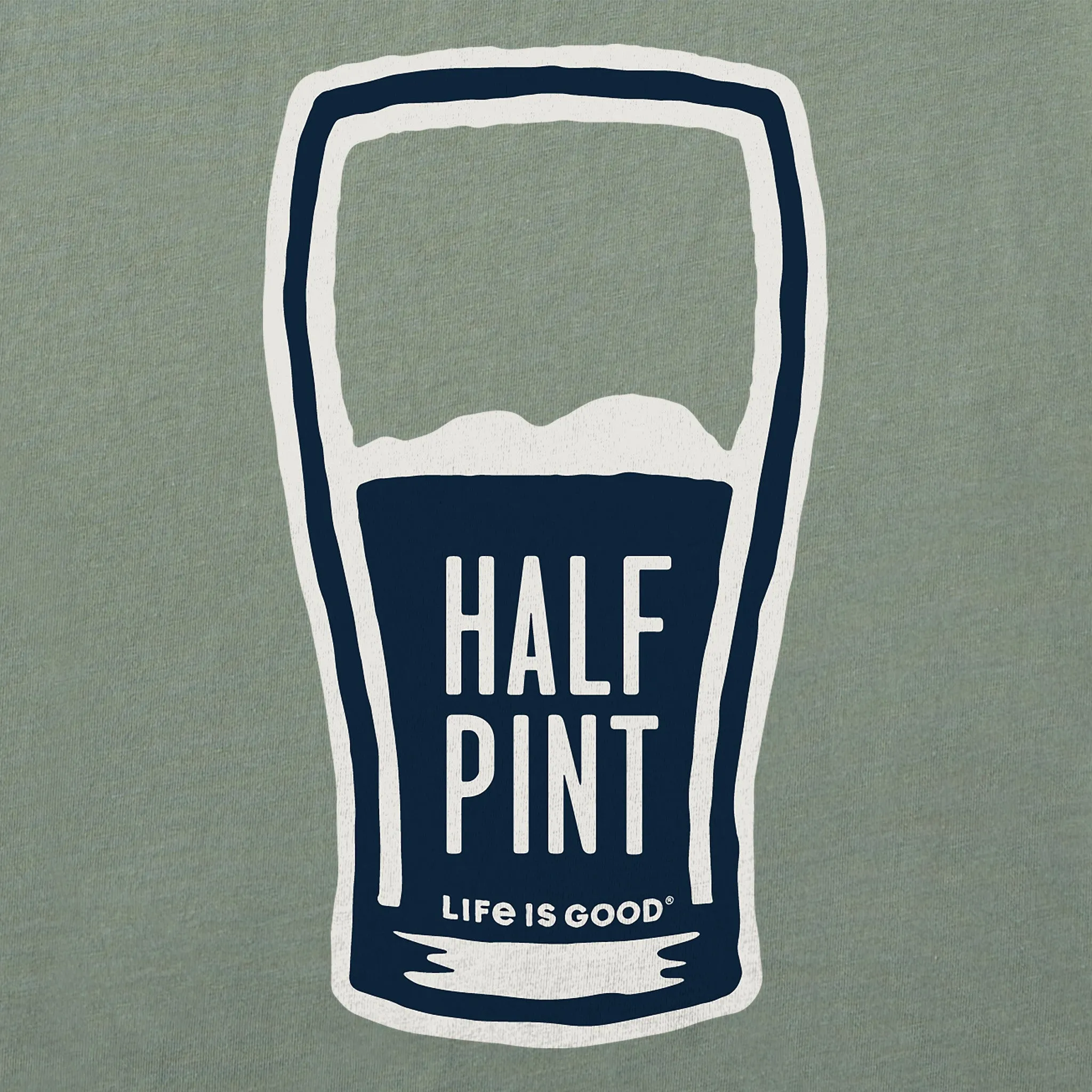 Women's Half Pint Short Sleeve Crusher Boxy Tee Life is Good