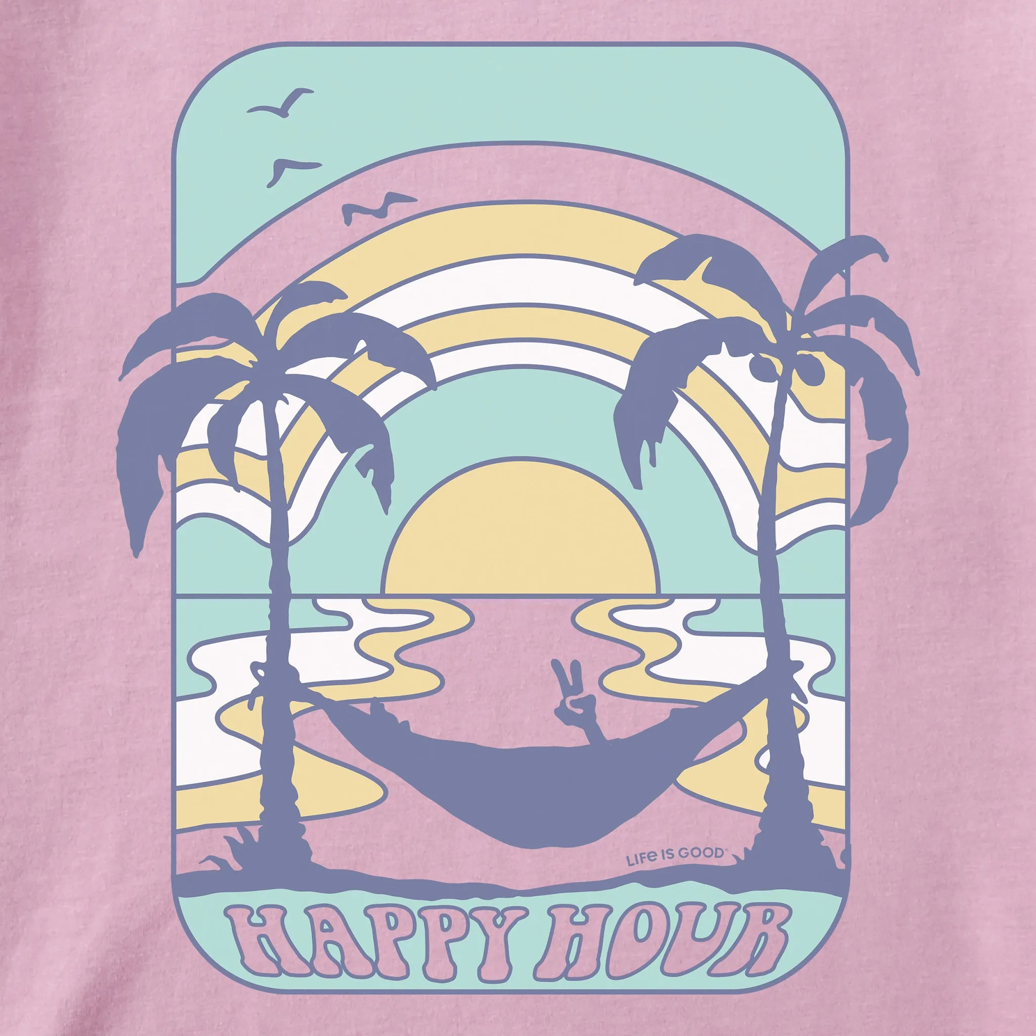 Women's Happy Hour Hammock Short Sleeve Tee Life is Good