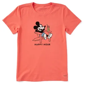 Women's Happy Hour Willie Adirondack Short Sleeve Crusher Tee Life is Good