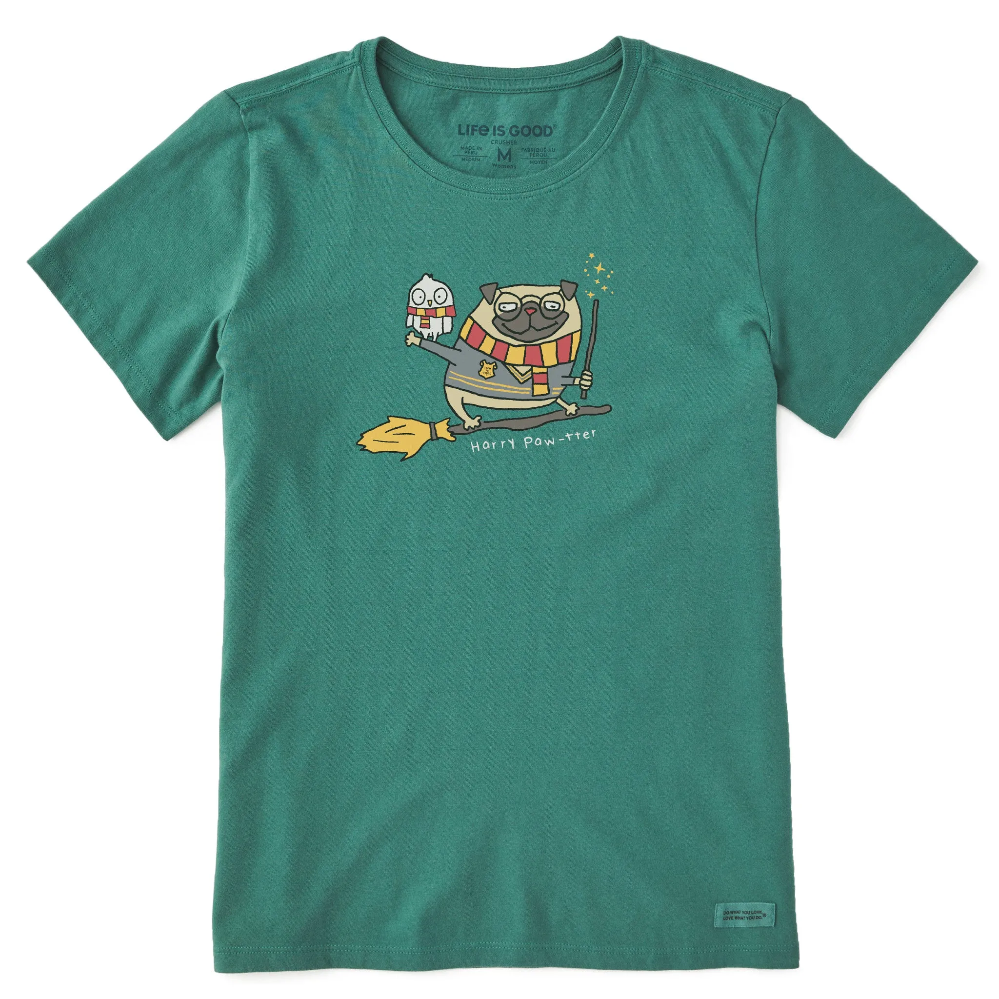 Women's Harry Paw-ter Short Sleeve Crusher Tee Life is Good
