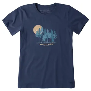 Women's Harvest Moon Short Sleeve Crusher Tee Life is Good