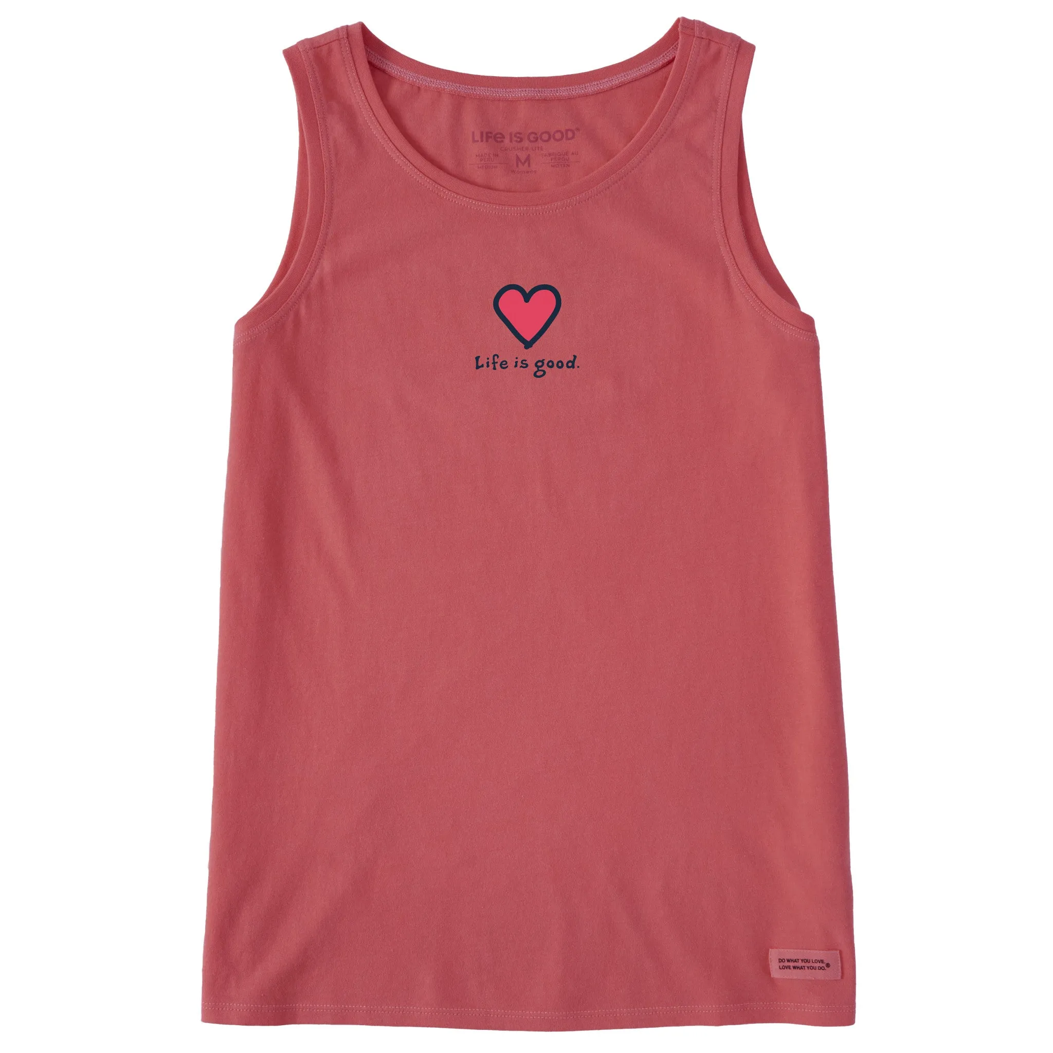 Women's Heart Crusher-LITE Tank Life is Good