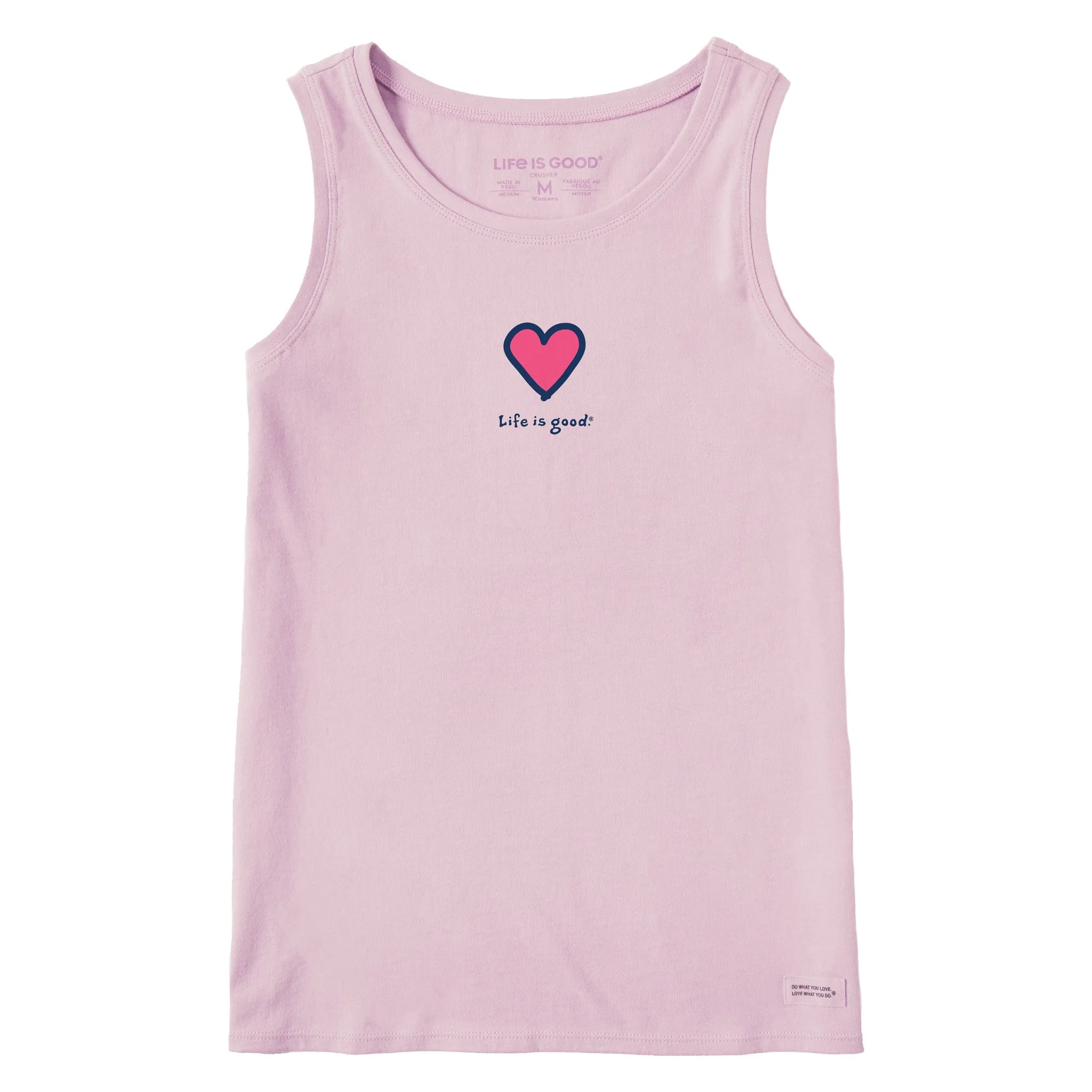 Women's Heart Crusher Tank Life is Good