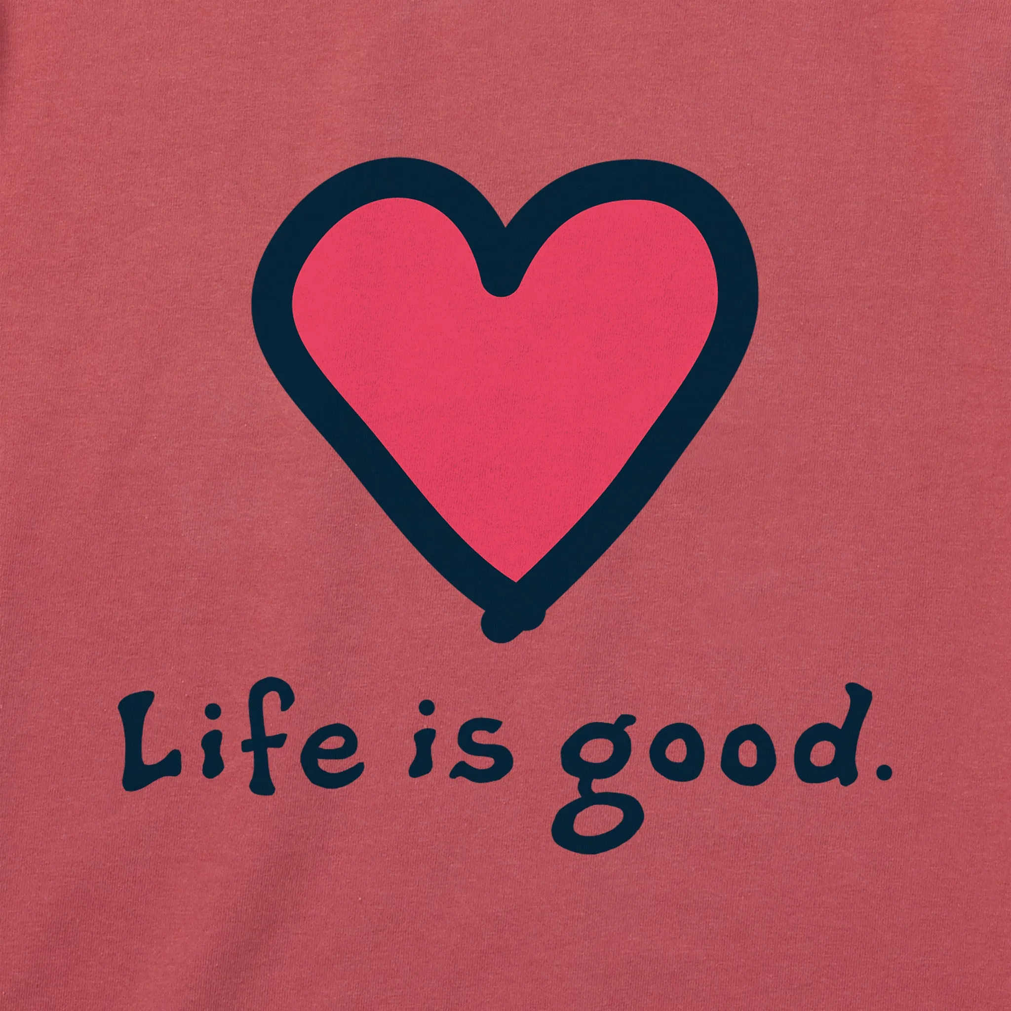 Women's Heart Crusher Tank Life is Good