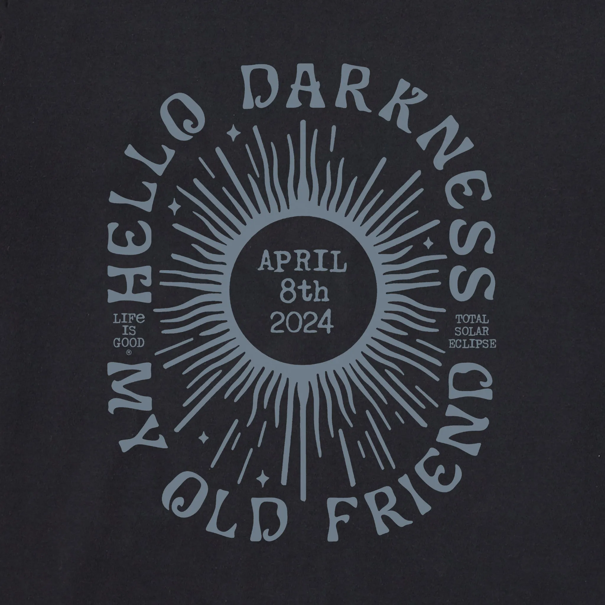 Women's Hello Darkness Sun Short Sleeve Crusher-LITE Tee Life is Good