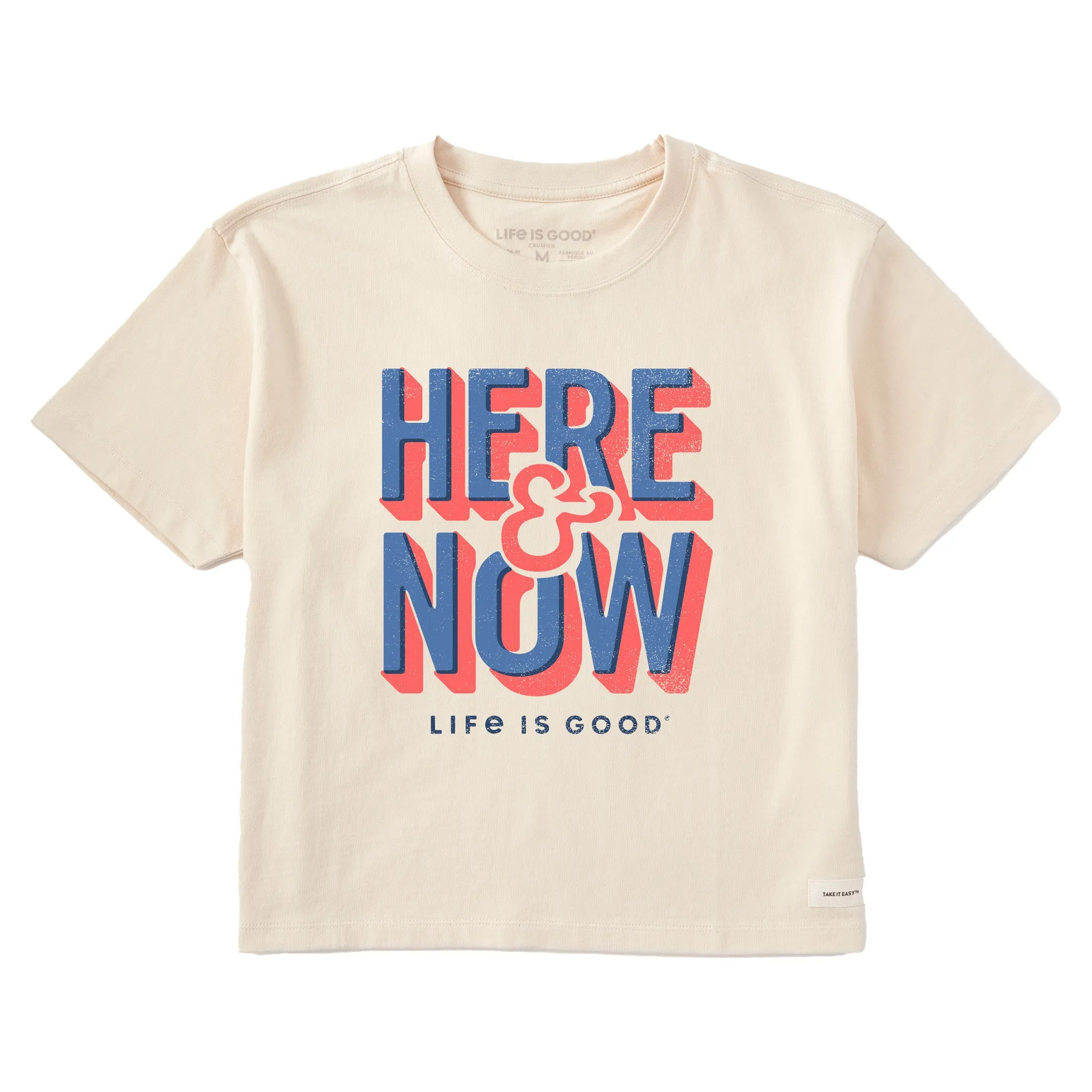 Women's Here & Now Short Sleeve Crusher Boxy Tee Life is Good