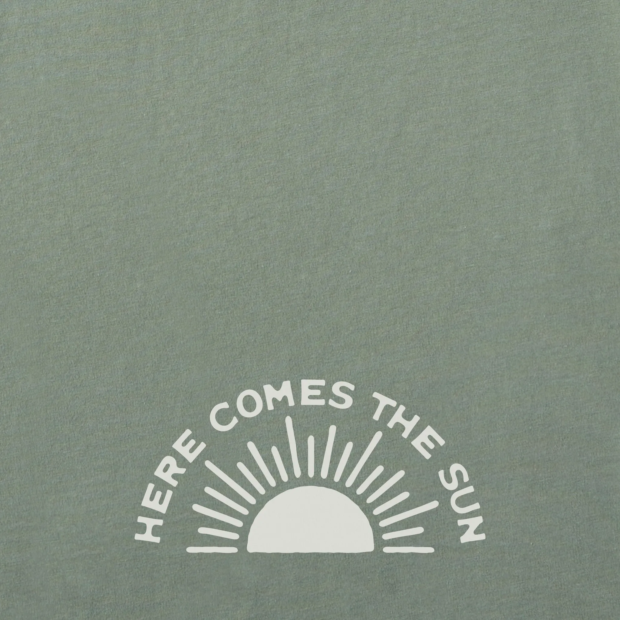 Women's Here Comes the Sunrise Short Sleeve Crusher Boxy Tee Life is Good