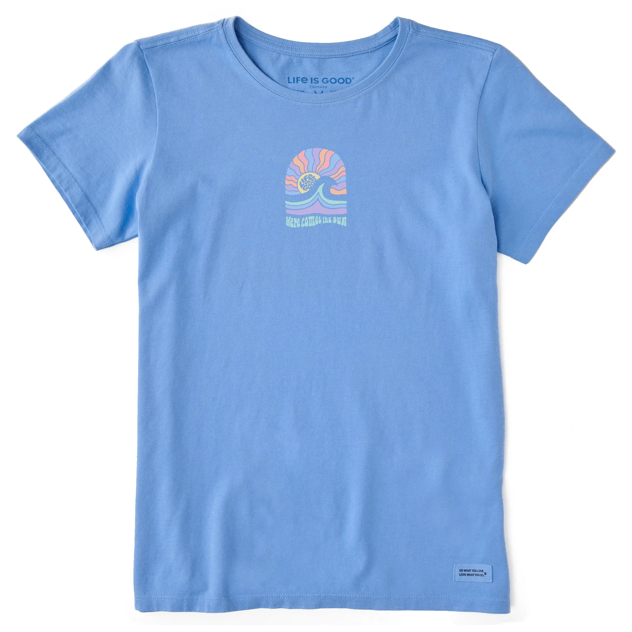 Women's Here Comes The Sunshine Arch Short Sleeve Tee Life is Good