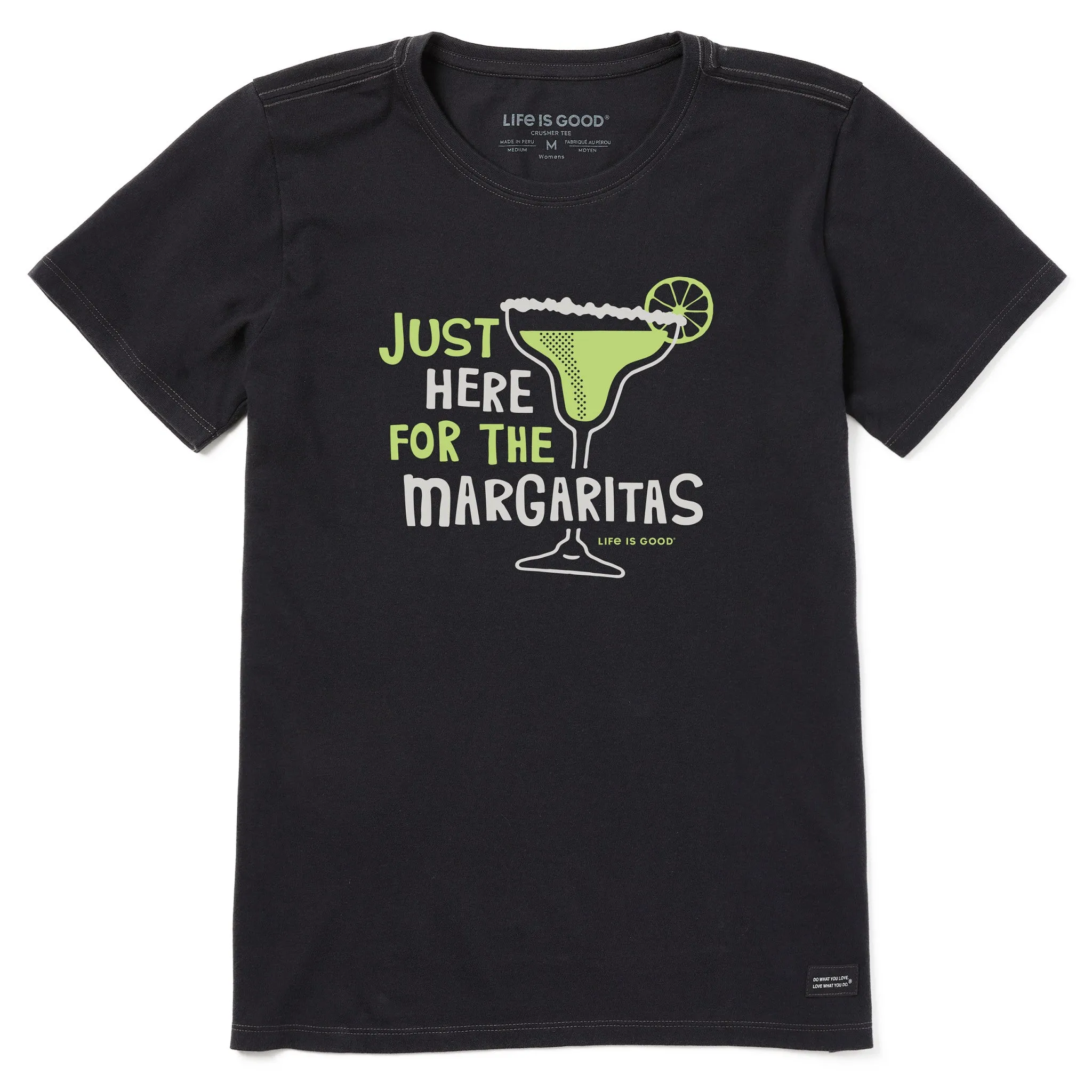 Women's Here for the Margaritas Short Sleeve Tee Life is Good