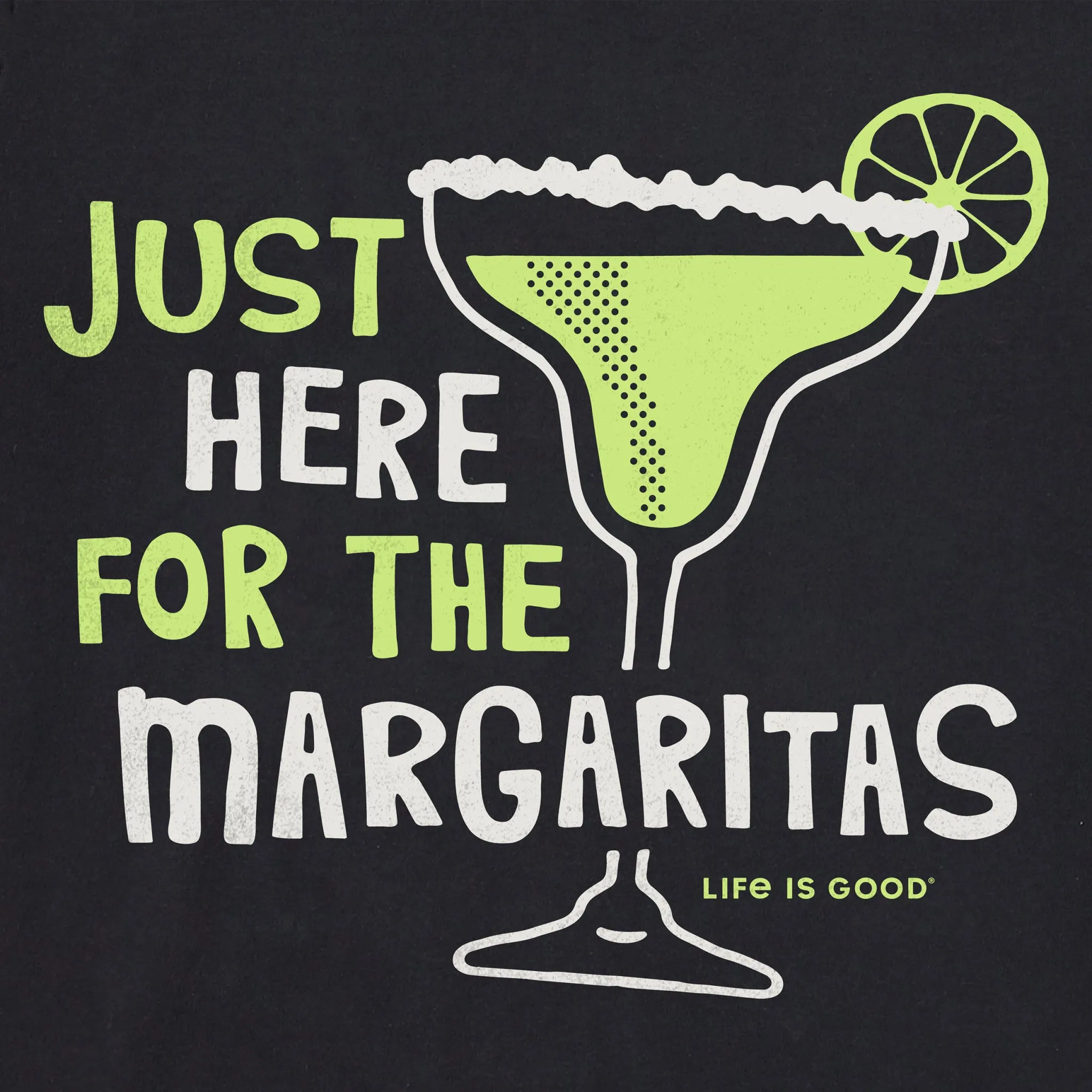 Women's Here for the Margaritas Short Sleeve Tee Life is Good