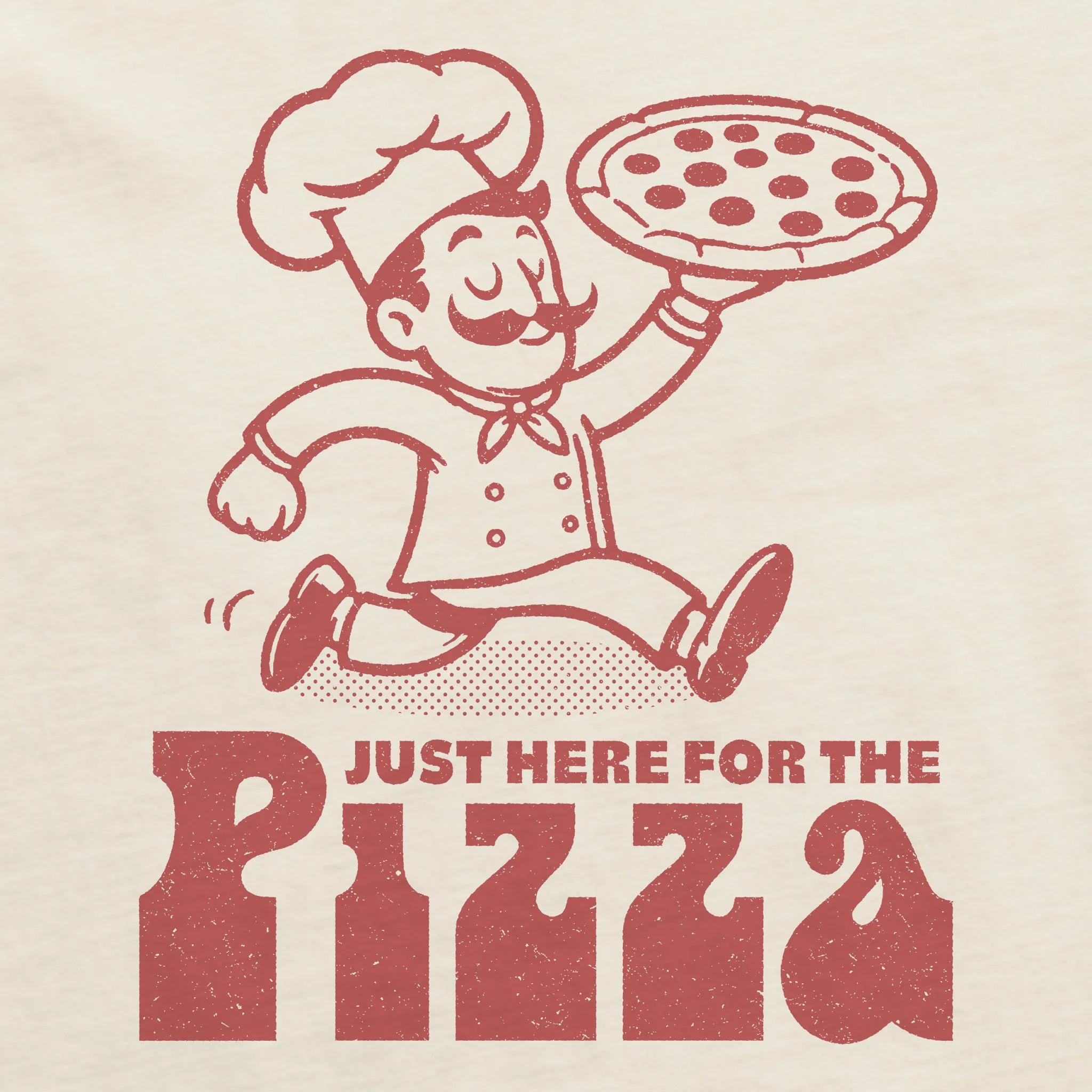Women's Here for the Pizza Short Sleeve Crusher Boxy Tee Life is Good