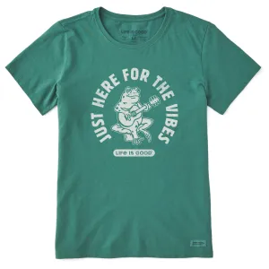 Women's Here for the Vibes Short Sleeve Crusher Tee Life is Good
