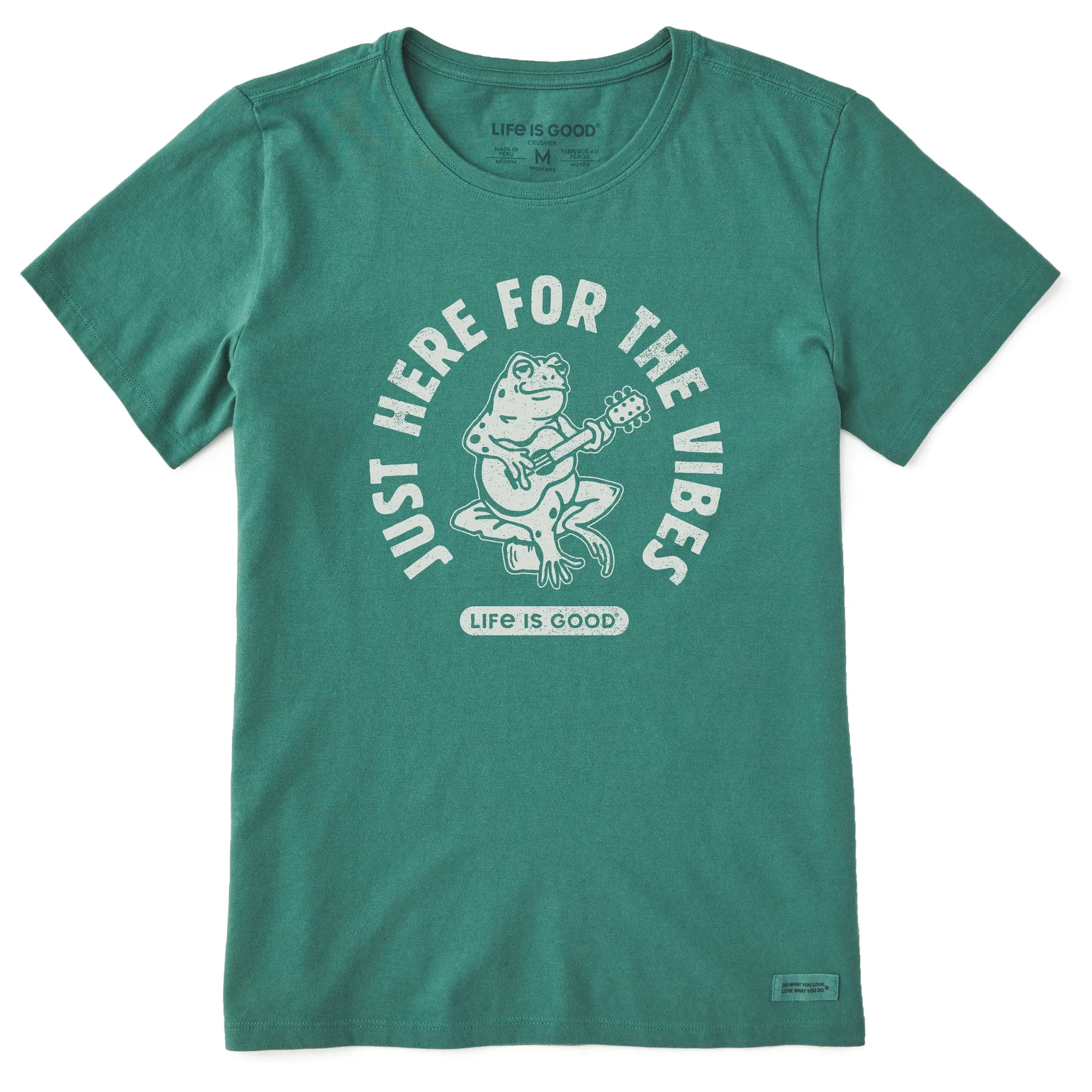 Women's Here for the Vibes Short Sleeve Crusher Tee Life is Good