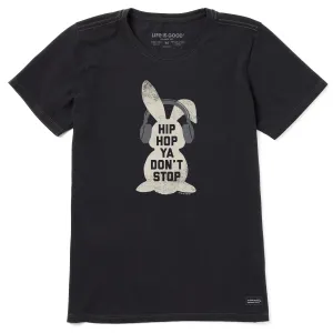 Women's Hip Hop Ya Don't Stop Short Sleeve Crusher Tee Life is Good