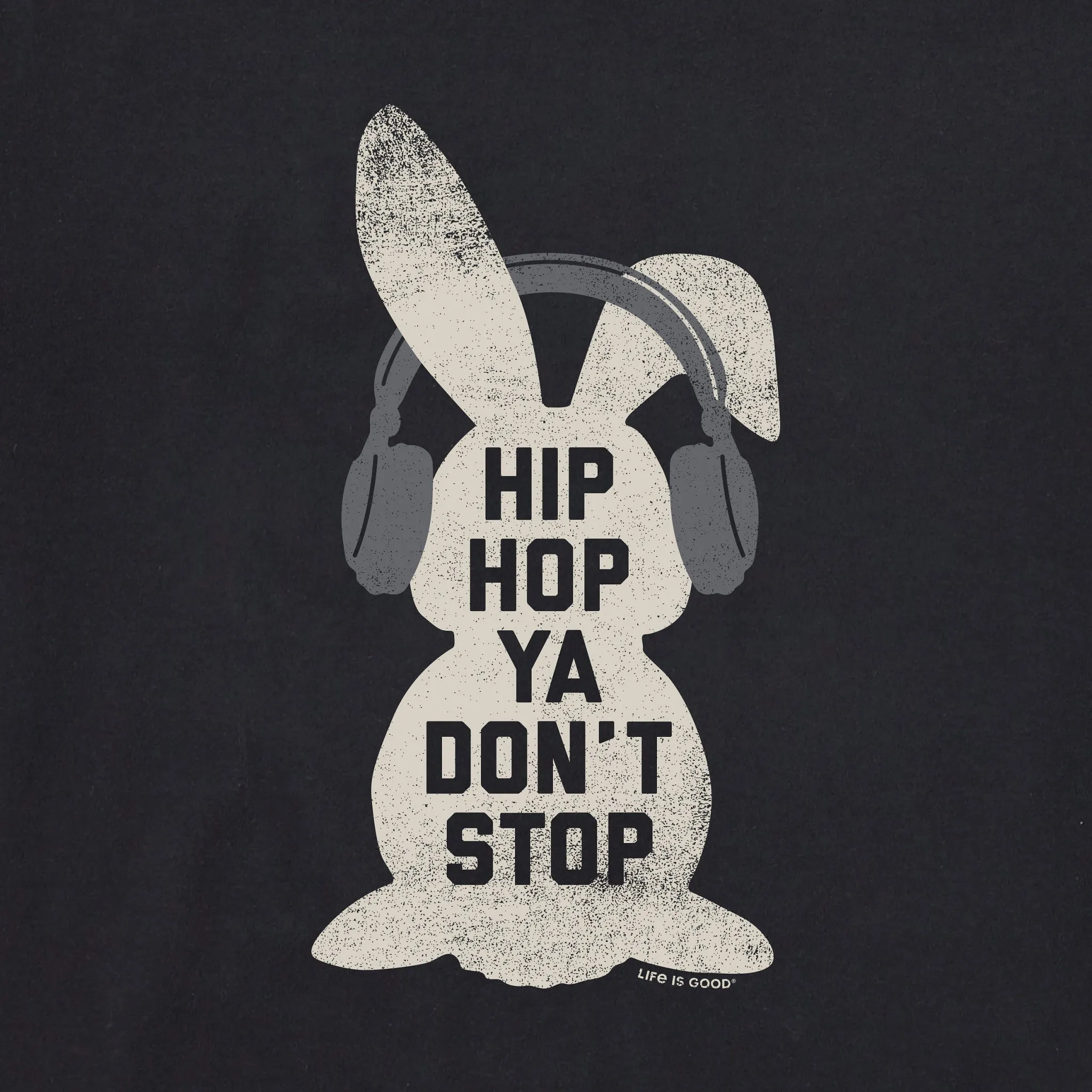 Women's Hip Hop Ya Don't Stop Short Sleeve Crusher Tee Life is Good