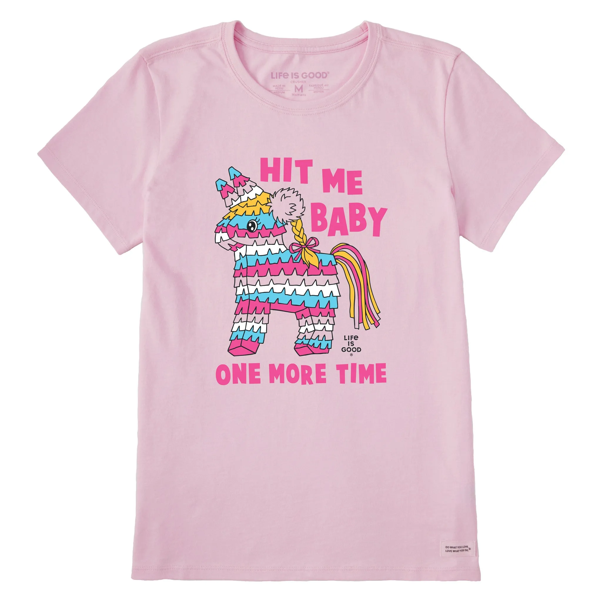 Women's Hit Me Baby One More Time Short Sleeve Tee Life is Good
