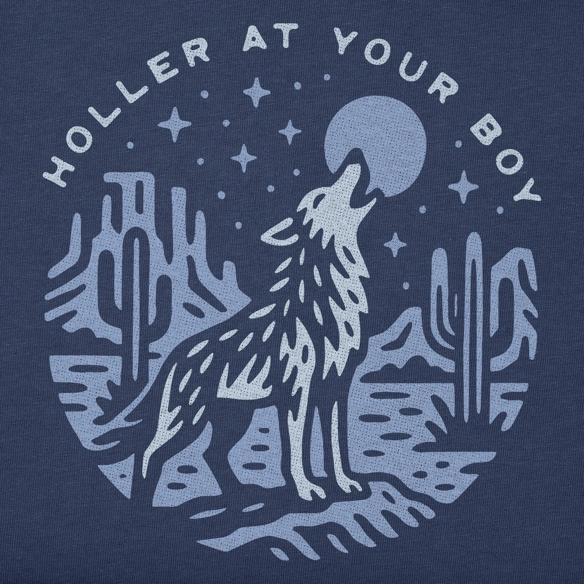 Women's Holler at Your Boy Short Sleeve Crusher Boxy Tee Life is Good