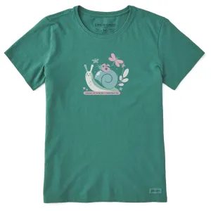 Women's Home is Where I Wanna Be Short Sleeve Crusher Tee Life is Good